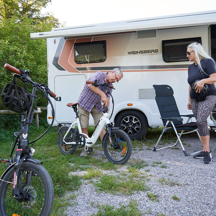 Vorteile von Elektro Klappräder beim Campen