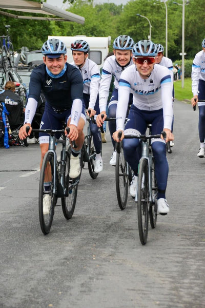 MYVELO Procycling Team beendet erste Rundfahrt der Teamgeschichte 40 Sekunden hinter dem Gelben Trikot