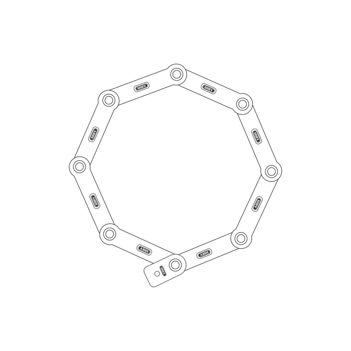 abus fahrradschloss bordo centium Abus Bordo Centium 6000k/120cm Faltschloss — myvelo.de
