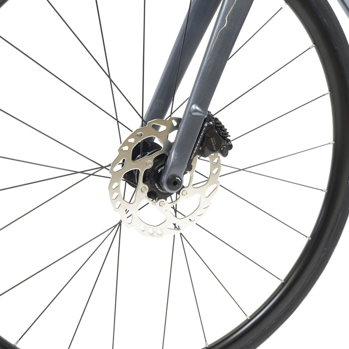 rennrad von vorne MYVELO Verona x GCN Rennrad