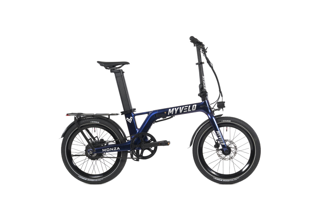Leichtes Carbon Elektro-Klapprad Monza günstig im MYVELO Onlineshop —