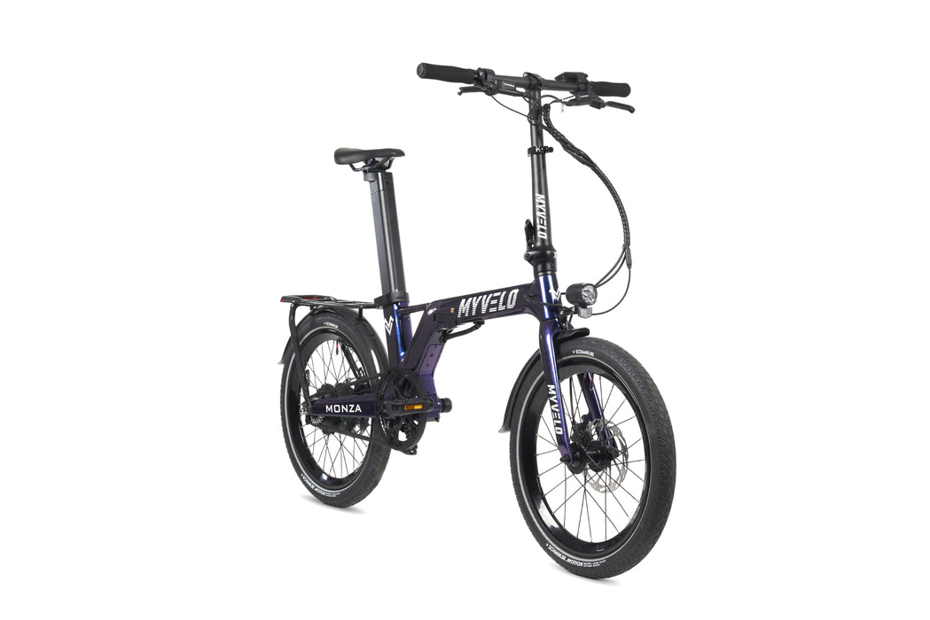 Leichtes Carbon Elektro-Klapprad Monza günstig im MYVELO Onlineshop —