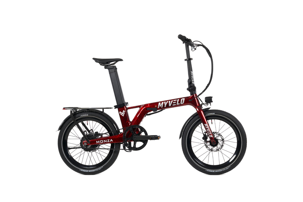 Leichtes Carbon Elektro-Klapprad Monza günstig im MYVELO Onlineshop —
