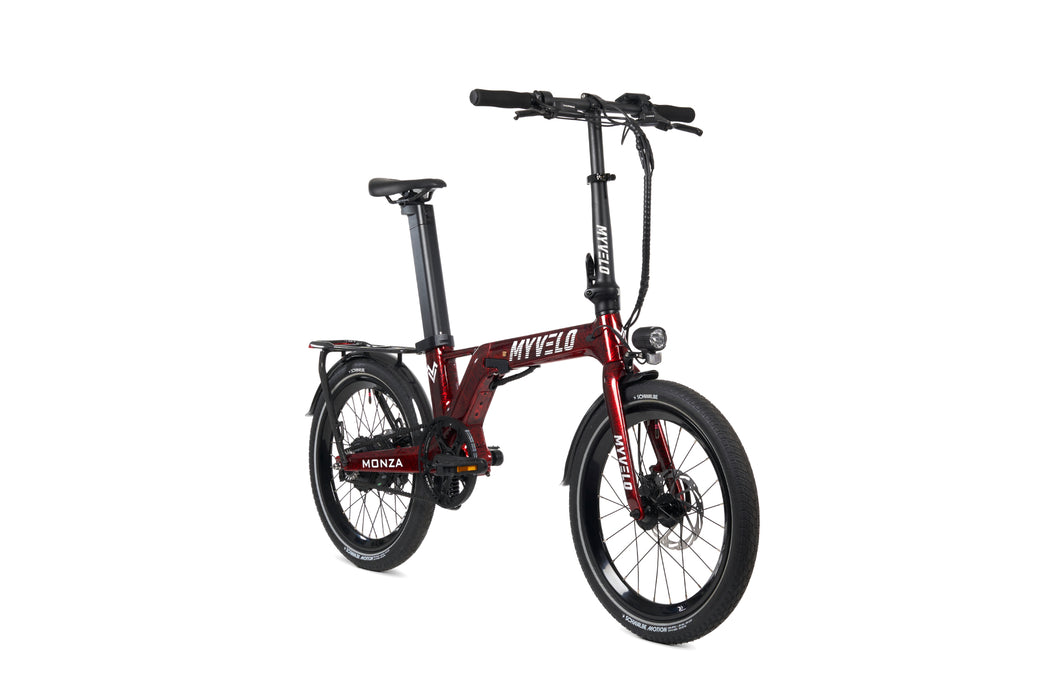 Leichtes Carbon Elektro-Klapprad Monza günstig im MYVELO Onlineshop —