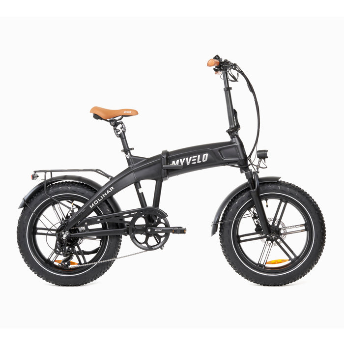 klapprad schwarz MYVELO Molinar Elektro-Klapprad
