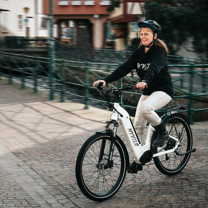 MYVELO Nizza E-Bike Trekking Fahrt