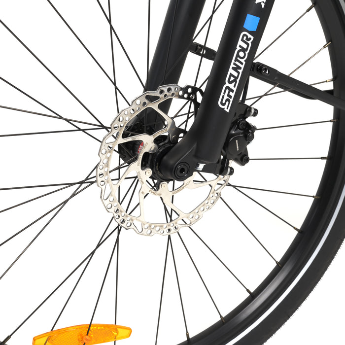 trekkingräder mit scheibenbremsen MYVELO Nizza City E-Bike Trekking