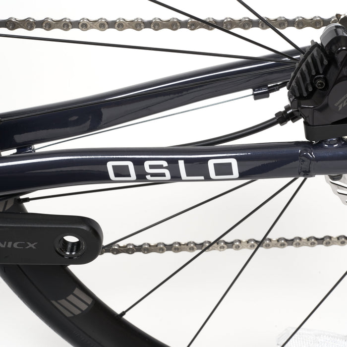 rennrad beschriftung MYVELO Oslo Endurance Rennrad