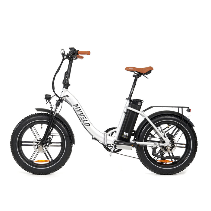 MYVELO Rio Elektro-Klapprad silber