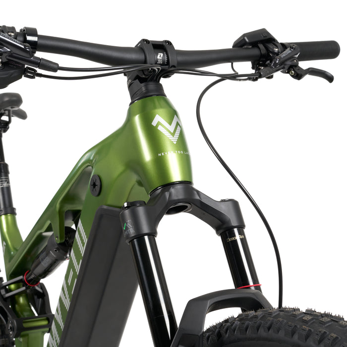 e bike fully 160mm federweg MYVELO Stelvio E-MTB Fully
