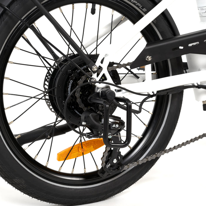 klapprad scheibenbremsen MYVELO Zürich Elektro-Klapprad
