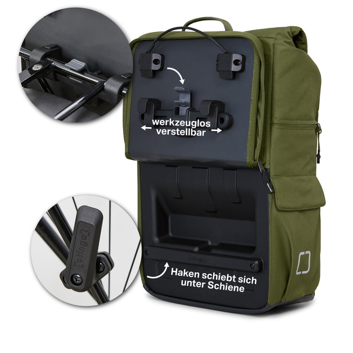 fahrradrucksack otinga otinga FLIP V3 im MYVELO Onlineshop günstig kaufen — myvelo.de