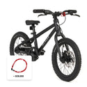 Kinder 16" MTB + Schloss