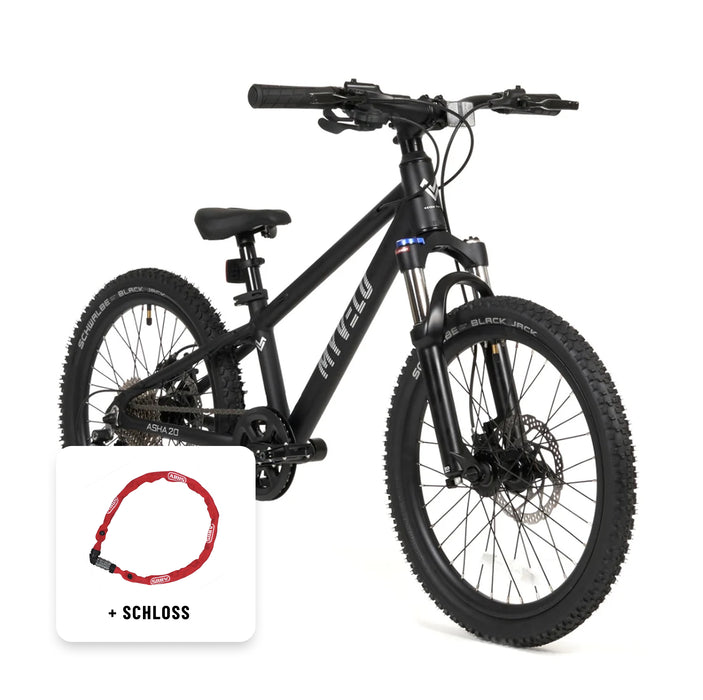 Kinder 20" MTB + Schloss