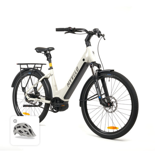 Nizza E-Bike Trekking + Rudy Project Helm Crossway - myvelo.de