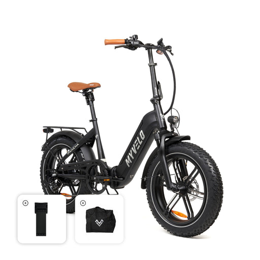 Ipanema Elektro-Klapprad + Tragetasche + Schloss - myvelo.de