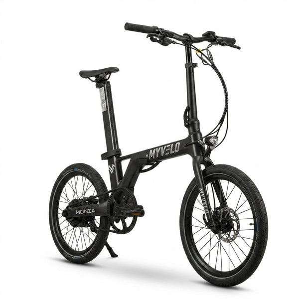 Leichtes Carbon Elektro-Klapprad Monza günstig im MYVELO Onlineshop —  myvelo.de