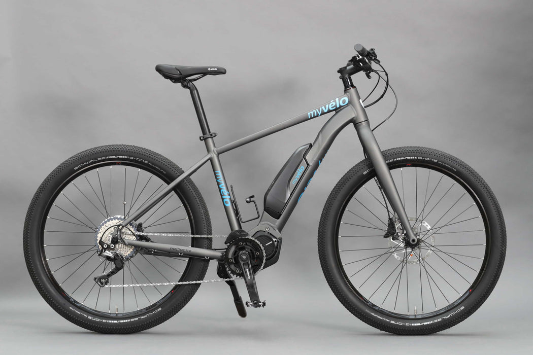 myvélo E MTB Offroad Sport ST Shimano Steps E8000 grey - myvelo.de