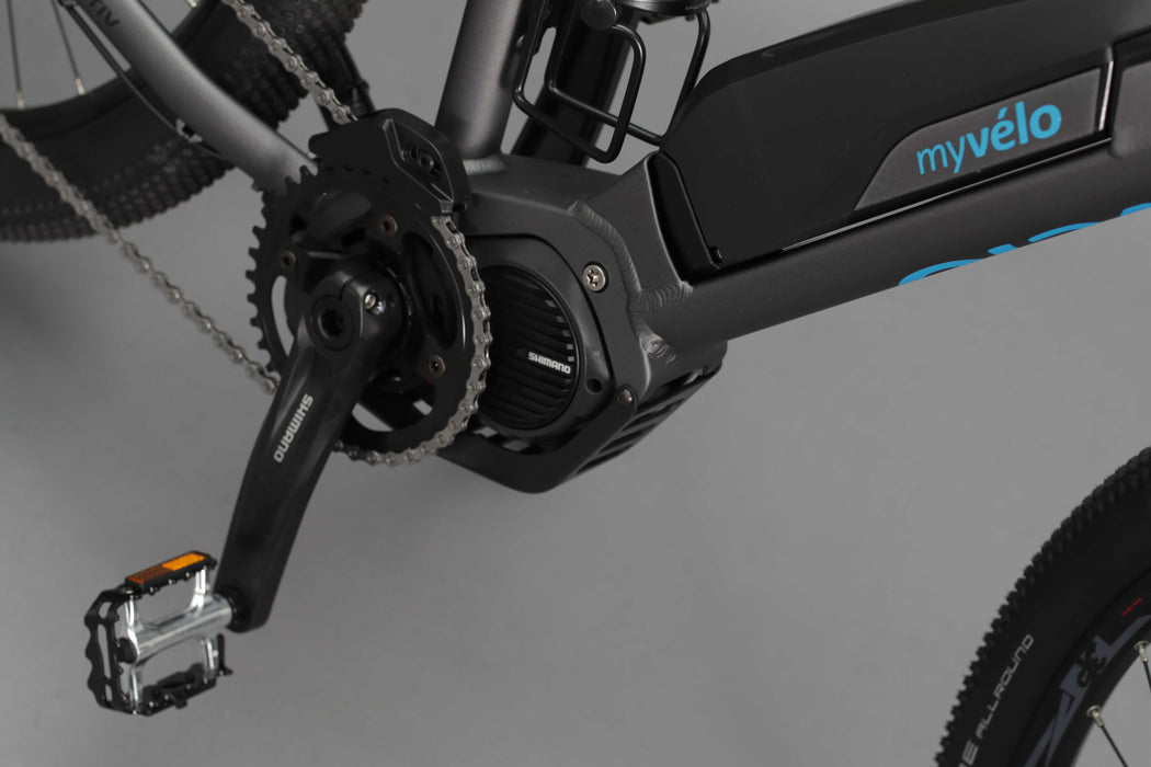 myvélo E MTB Offroad Sport ST Shimano Steps E8000 grey - myvelo.de